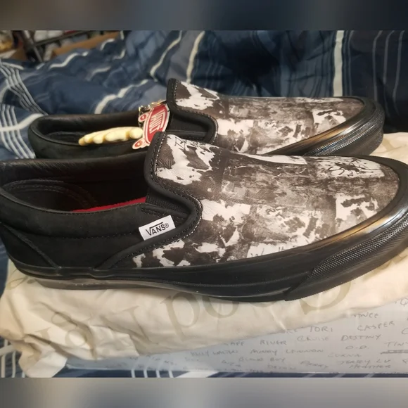 Vans Shoes | Vans Vault x Jim Goldberg Raised by Wolves Slip-On | Color: Black - Picture 5 of 12